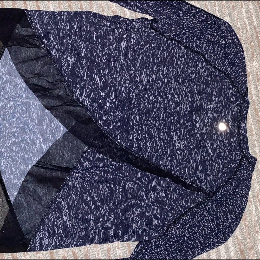 Lululemon long sleeve workout top